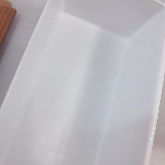 Rubbermaid Drawer Organizer set 5 white 2912 2915 2916 plastic bins containers - Picture 6 of 11